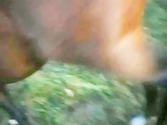 Blonde Fucked in the porch