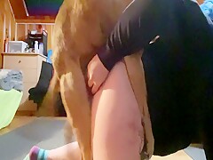 Chubby fucking with your dog 1
