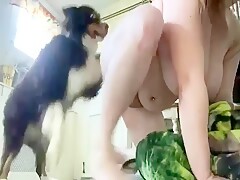 Housewife home alone